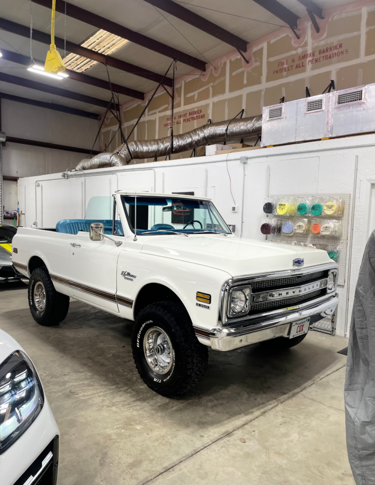 obsidian coatings white truck